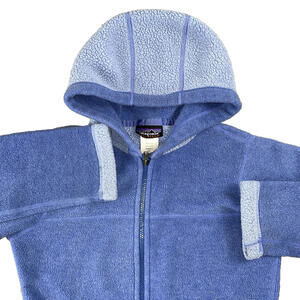 PATAGONIA Synchilla Arctic Fleece Jacket Women’s XS Blue Purple Full Zip 26316